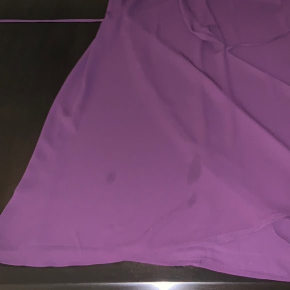 Babaton Wallace wrap dress Açai - Picture 6 of 6